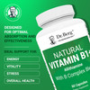 Dr. Berg Natural Vitamin B1 B6 B12 Complex - Allithiamine Vitamin B1 Supplement with 8 Essential Vitamin B Complex for Men & Women Including Thiamin,