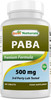 Best Naturals PABA 500 mg 180 Tablets