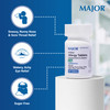 MAJOR 4 Mg Allergy Tablets - Chlorpheniramine Maleate 4-Hour Allergy Medicine - Antihistamine for Relief of Sneezing, Itchy Watery Eyes, Itchy Throat