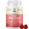 Vitamin B12 Gummies for Adults - Sugar Free Vitamin B12 1000 mcg Chewable Gums for Energy & Mood Support Immune & Nerves Health - Kosher Non-GMO & Gl
