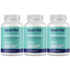 BESTVITE Benfotiamine 150mg (360 Vegetarian Capsules) (120x3) - No Stearates - No Silicon Dioxide - Vegan - Non GMO - Gluten Free