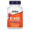 Now Foods E-400 D-Alpha with Mixed Tocopherols, 268 mg (400 IU), 100 Softgels
