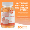Zahler - Chapter One Vitamin C Gummies for Adults & Kids 125 mg, Certified Kosher (60 Flavored Gummies)
