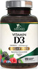 Vitamin D3 5000 IU (125 mcg) Nature's Extra Strength Vitamin D Supplement Chewable for Immune Support Health - Bone, Teeth and Muscle Supplements - S