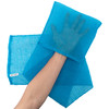 ExfoliMATE | Magic Exfoliating Shower Cloth Gently Removes Dead Skin for a Youthful Clear Complexion (Black - Pocket 2.0)