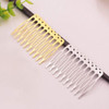 20 Pcs 10 Teeth Hair Combs Metal Blank Hair Side Combs Clips DIY Hair Accessories for Women and Girls, DIY Hair Bows Making