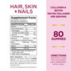 Nature's Bounty Hair, Skin & Nails with Biotin and Collagen, Citrus-Flavored Gummies Vitamin Supplement, Supports Hair, Skin, and Nail Health for Wom