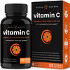 NutraChamps Vitamin C 1000mg with Rose HIPS, Vitamin C Supplement with Elderberry & Citrus Bioflavonoids, Kids Immune Boosting Supplement, 500mg Caps