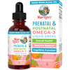 MaryRuth Organics Prenatal & Postnatal Omega-3 Liquid Drops 800mg DHA & 8mg of EPA Per Serving | Overall Wellness for Mom & Baby | 2oz