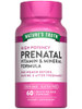 Nature's Truth Prenatal Vitamins With Folic Acid | 60 Capsules | Non-GMO & Gluten Free Supplement