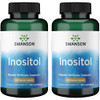 Swanson Inositol 650 Milligrams 100 Capsules (2 Pack)