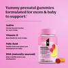 One A Day Prenatal Vitamins for Women Gummies- Pregnancy Vitamins for Women with Folic Acid, DHA, Iodine, Prenatal Gummies, Iron-Free, 120 Ct (Packag