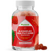 Vitamin B Complex Gummies for Adults & Kids - B Vitamins Complex with Thiamin, Riboflavin, Niacin, 6, 12 and Folate - Blend Supplement for Nervous Sy