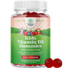 Chewable Vitamin D Gummies for Kids - Delicious Vitamin D 1000 IU Per Serving - Toddlers Immune Support Gummies - Berries Flavored Supplement for Bon