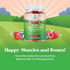 Chewable Vitamin D Gummies for Kids - Delicious Vitamin D 1000 IU Per Serving - Toddlers Immune Support Gummies - Berries Flavored Supplement for Bon