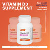 Rugby Vitamin D3, 25 mcg (1,000 IU) - Dietary Supplement - 100 Tablets (1 Pack)