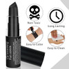 Halloween Makeup Clown Black Cream-Blendable Stick -Eye Black Face Body Paint Stick SFX Makeup Cosplay Costume,Safe Face Paint Nose&Lip Smacking for