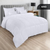 Utopia Bedding Comforters King Size, All Season Duvet Insert, Down Alternative Box Stitched Bed Comforter with Corner Tabs, Machine Washable (White)
