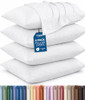 Utopia Bedding Queen Pillow Cases - 4 Pack - Envelope Closure - Soft Brushed Microfiber Fabric - Shrinkage and Fade Resistant Pillow Covers Queen Siz