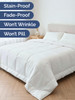 King Size, White Alternative Down Comforter - Warm, Lightweight & Breathable Hotel Quality Bedding Set for Men, Women, Kids and Teens - All Season Ov