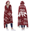 Mama Bear Wearable Hooded Blanket for Mom - Mom Gifts from Daughter Son - Christmas Birthday Gifts for Wife from Husband