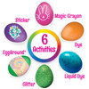 PAAS Easter Egg Decorating Bundle, Includes 1 Deluxe Kit, 1 Cosmic Egg Dying Kit, and PAAS Whiskers for Easy Egg Dying, Food Safe Dye for Family East