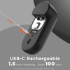 Canslab Turbo Rechargeable Can Opener - Professional Grade Blade, Auto-Stop, LED Battery Life Display, Wall-mountable, Side Cut Electric Can Opener f