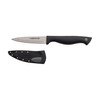 Farberware Edgekeeper 3.5-Inch Paring Knife with Self-Sharpening Blade Cover, High Carbon-Stainless Steel Kitchen Knife with Ergonomic Handle, Razor-