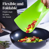 Cooler Kitchen Extra Thick Flexible Plastic Cutting Board Mats with Food Icons & EZ-Grip Waffle Back, (Set of 6) Dishwasher Safe