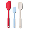 OXO Good Grips 3 Piece Silicone Spatula Set, One Size, Multi, Multicolor