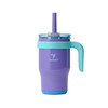 REDUCE 14 Oz Coldee Kids Tumbler with Lid and Straw - Coldee Insulated Travel Mug - Spill-Proof, Sweatproof Stainless Steel, BPA-Free - Includes Hand