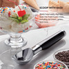 KitchenAid Classic Ice Cream Scoop, 8.6 inches, Black