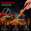 ThermoPro Digital Instant Read Meat Thermometer for Grilling Waterproof Kitchen Food Thermometer with Calibration & Backlight Baking Bread Candy Ther