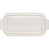 Le Creuset Stoneware Heritage Butter Dish, White