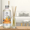 Reed Diffuser Refill Vanilla Cream 17 Fl Oz - Fresh & Long Lasting Fragrance - Reed Diffuser Oil Refill for Aromatherapy - Home Fragrance - Office -