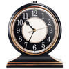 AYRELY® Vintage Desk Clock Silent-Non-Ticking 10-inch dial Table Clock,Retro Mantel Clocks and Easy to Read for Living Room, Bedroom, Shelf Decoratio