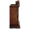 Bedford Clock Collection Redwood Mantel Clock with Chimes