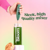 Bloom Nutrition Milk Frother, Hand Mixer, Electric, Handheld Drink Stirrer, Frothing Wand, Foam Maker for Coffee, Matcha, Protein, Greens, Stainless