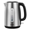 COMFEE' Stainless Steel Electric Kettle, 1.7 Liter Tea Kettle Electric & Hot Water Kettle, 1500W Fast Boil with LED Light, Auto Shut-Off and Boil-Dry
