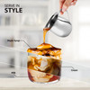 EHOMEA2Z Stainless Steel Bell Creamer Espresso Shot Frothing Pitcher Cup Latte Art (2, 3 Oz)