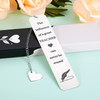 Christmas Xmas Gift for Teacher, Teacher Thanksgiving Gifts Bookmark for Women Men, Teachers School Supplies, Birthday Gift for Female Male Tutor Pro