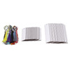 Sublimation Blanks Bookmark, 60 Pieces, Double Sided with Colorful Tassels for Present, Labels, School Supply
