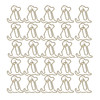 25 Pcs Bronze Color Dog Shaped Paper Clips Cute Animal Bookmarks Animal Shaped Cute Paperclip for Office School Supplies Bookmark Office School Party