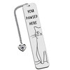 Cute Bookmarks, Cat Bookmark for Women Men, Cat Gifts for Cat Lovers, Birthday Gifts for Women, Teen Girl Gifts Trendy Stuff, Book Marks for Reading