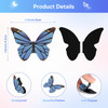 50 Pieces Butterfly Magnetic Bookmarks, Foldable Butterfly Bookmarks, Beautiful Book Marks for Reading Women Book Lovers, Cute Page Markers Clip for