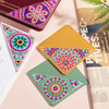 6 PCS Diamond Art Bookmarks, Diamond Painting Bookmarks for Book Lovers 5D DIY Bookmark Corner Bookmark Adults Crafts Diamond Art Kits for Adults Kid