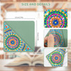 6 PCS Diamond Art Bookmarks, Diamond Painting Bookmarks for Book Lovers 5D DIY Bookmark Corner Bookmark Adults Crafts Diamond Art Kits for Adults Kid