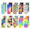 Paper Bookmarks for Kids, 160 Colored Laminated Book Markers for Reading - Creative Optical Bookmarks for Stationery Supply