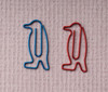 SOWAKA 30 Pcs Penguin Bookmarks Metal 3.2 x 1.6 cm Small Cute Paper Clips Supplies for Students Journaling Notebook Document Organization School Offi