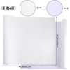 CRASPIRE 43x16.5 Self Adhesive Book Cloth Suede for Book Binding White Fabric Surface Paper Backed Bookcover Books Album Scrapbooking Archival DIY Co